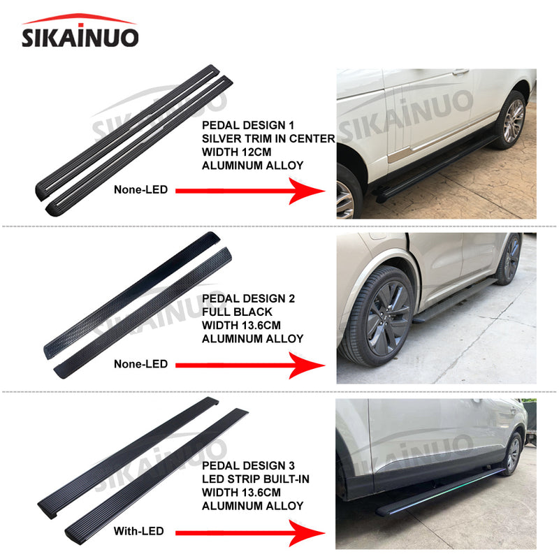 Electric Running Board for Cadillac XT6 Year of 2019+