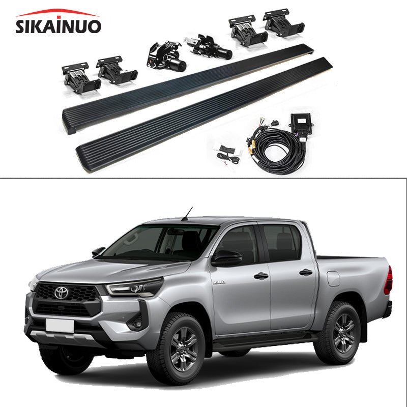 Hilux Revo Electric Retractable Side Steps